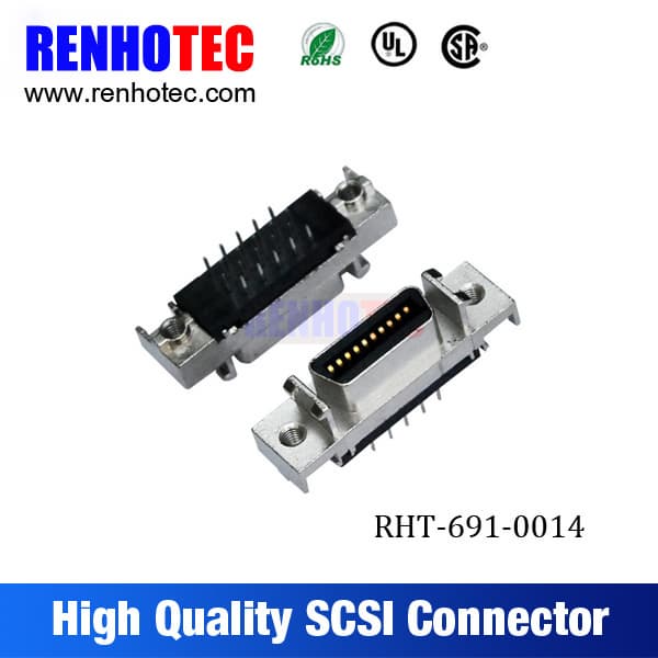 Chinese leading connector manufacturers scsi connector